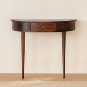 Backless Mounted Console - Brown