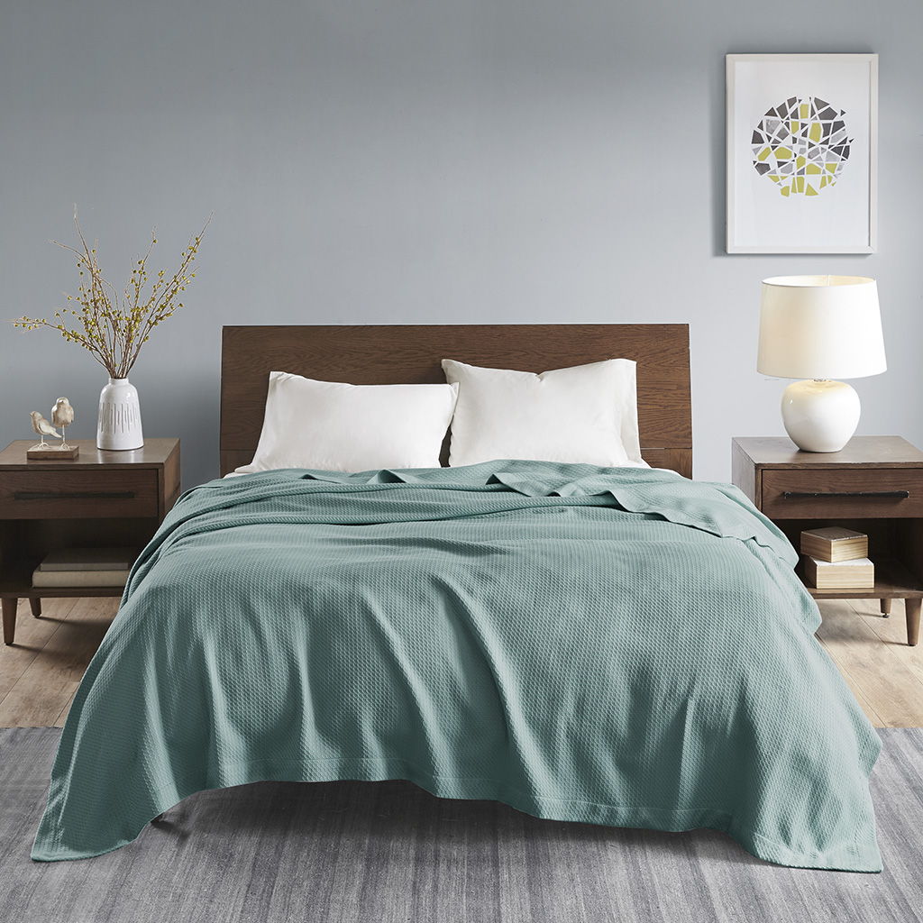 Egyptian Cotton - Twin Blanket - Teal