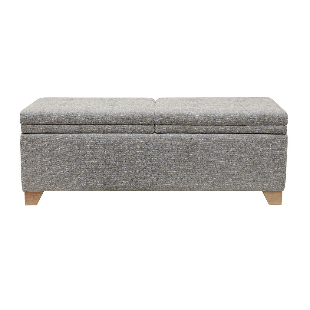 Ashcroft - Storage Bench - Gray Multi