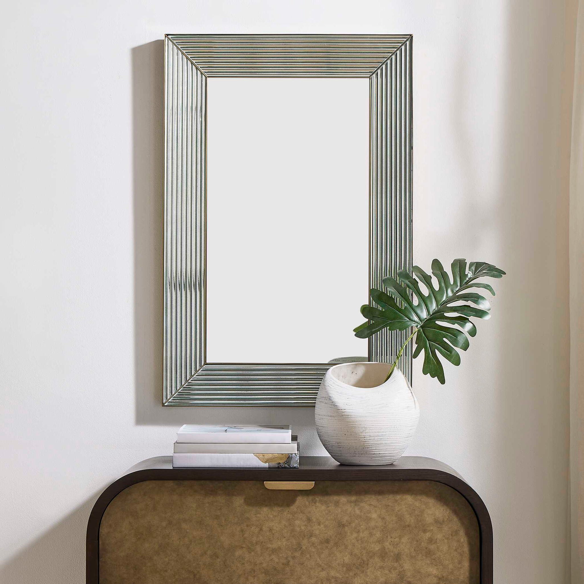 Illuminate - Mirror - Antique Brass