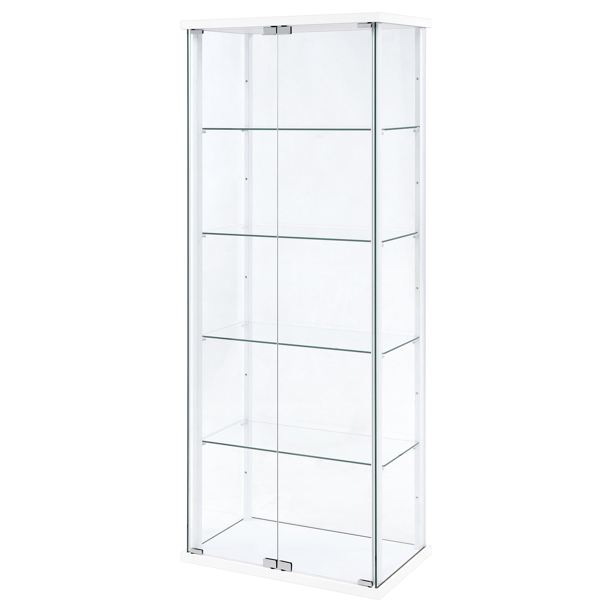 Hyacinth - 4 Shelf Curio Cabinet
