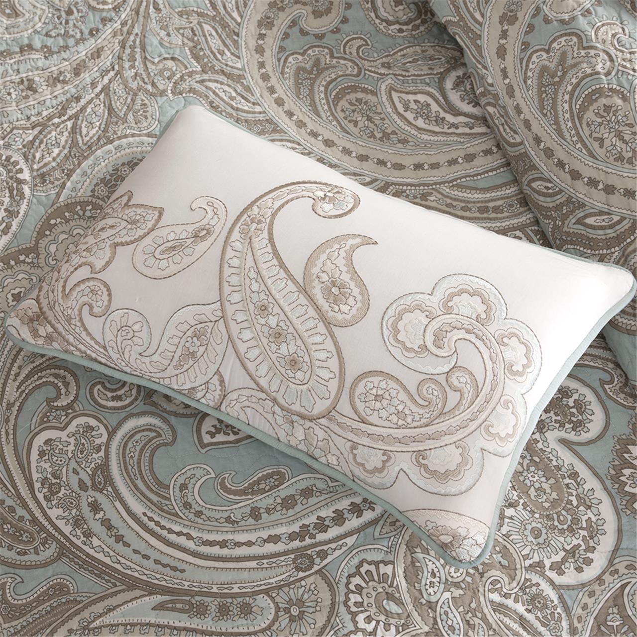 Ronan - 4 Piece Coverlet Set - Blue