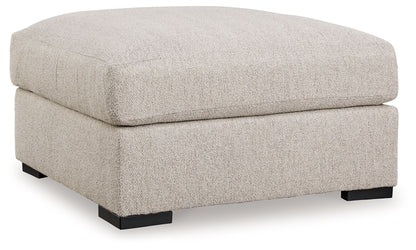 Ballyton - Oversized Accent Ottoman - Sand