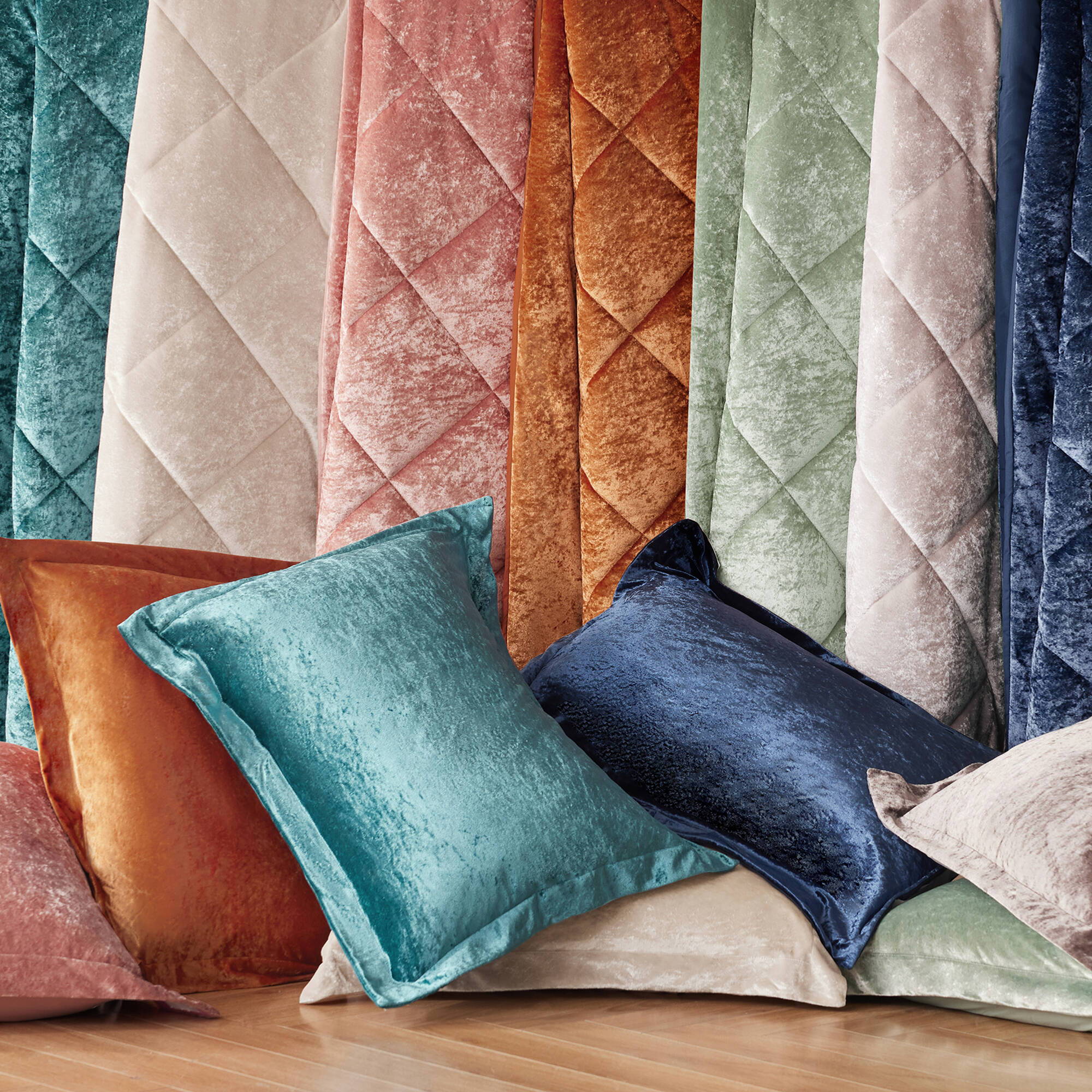 Felicia - King Comforter Set - Teal