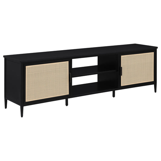 Kenneth - 2 Door TV Stand Doors - Black