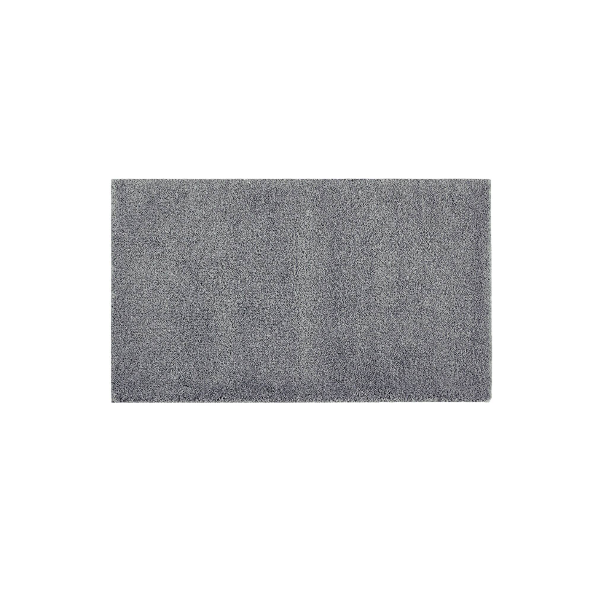 Marshmallow - 20" x 24" Contour Bath Rug - Gray