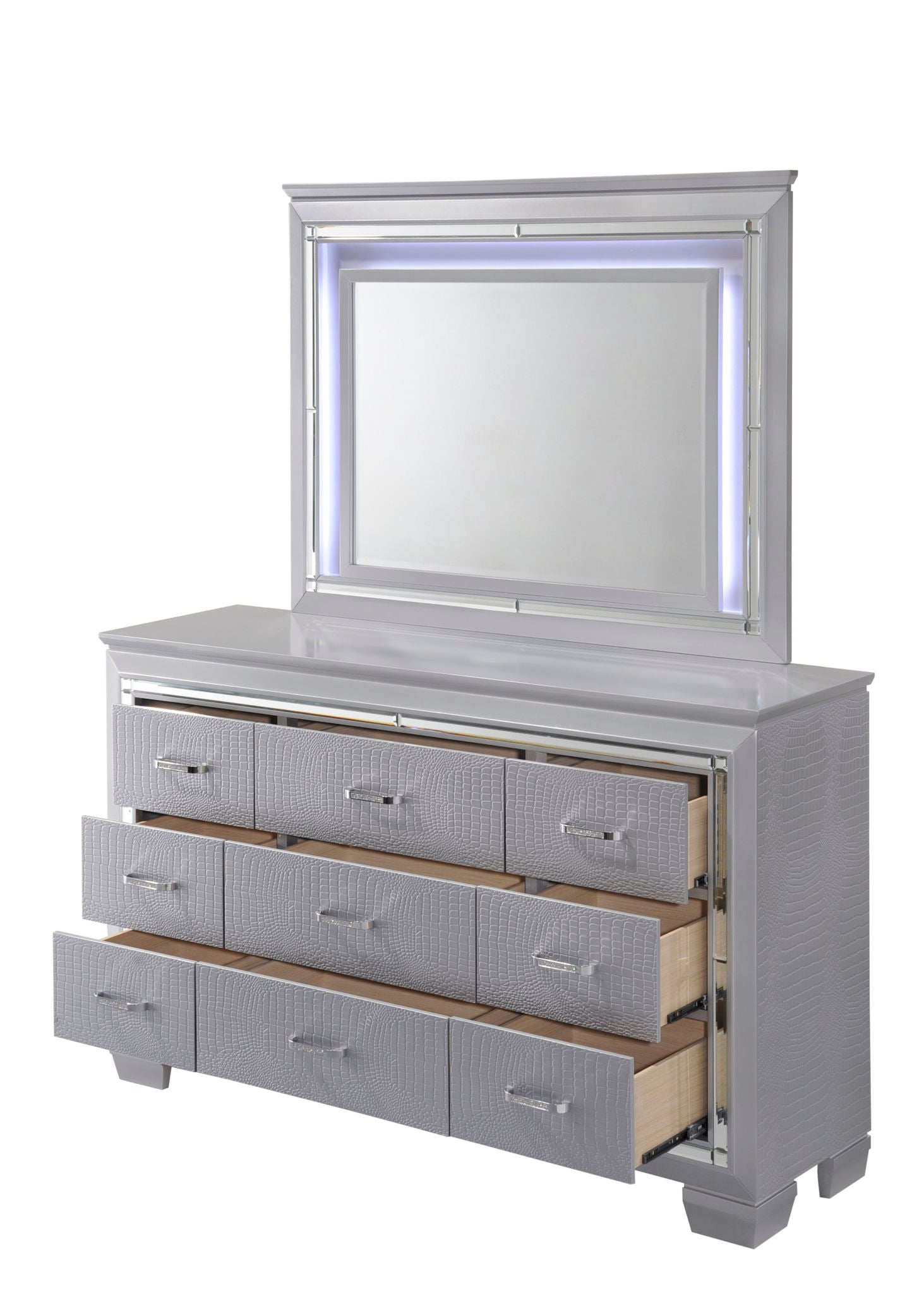 Lillian - Dresser - Gray