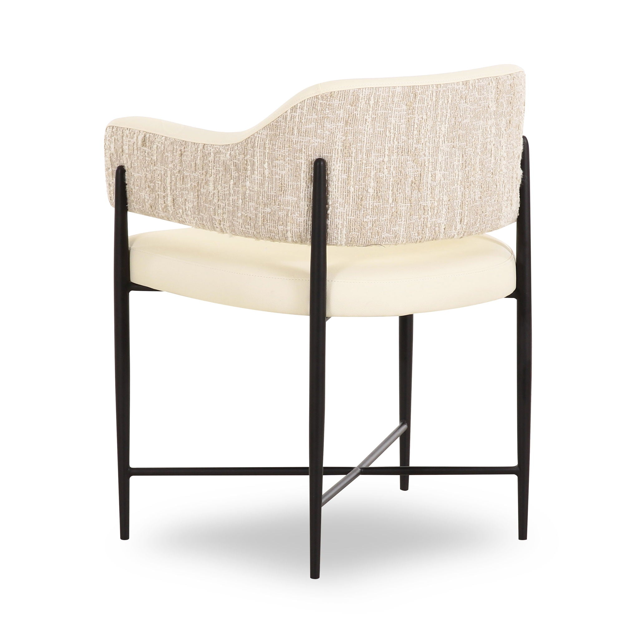 Sezanne - Vegan Leather 2-Tone Dining Chair