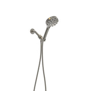 Multi Function Adjustable Hand Shower 8 Function Hand Shower, Plastic Construction - Brushed Nickel