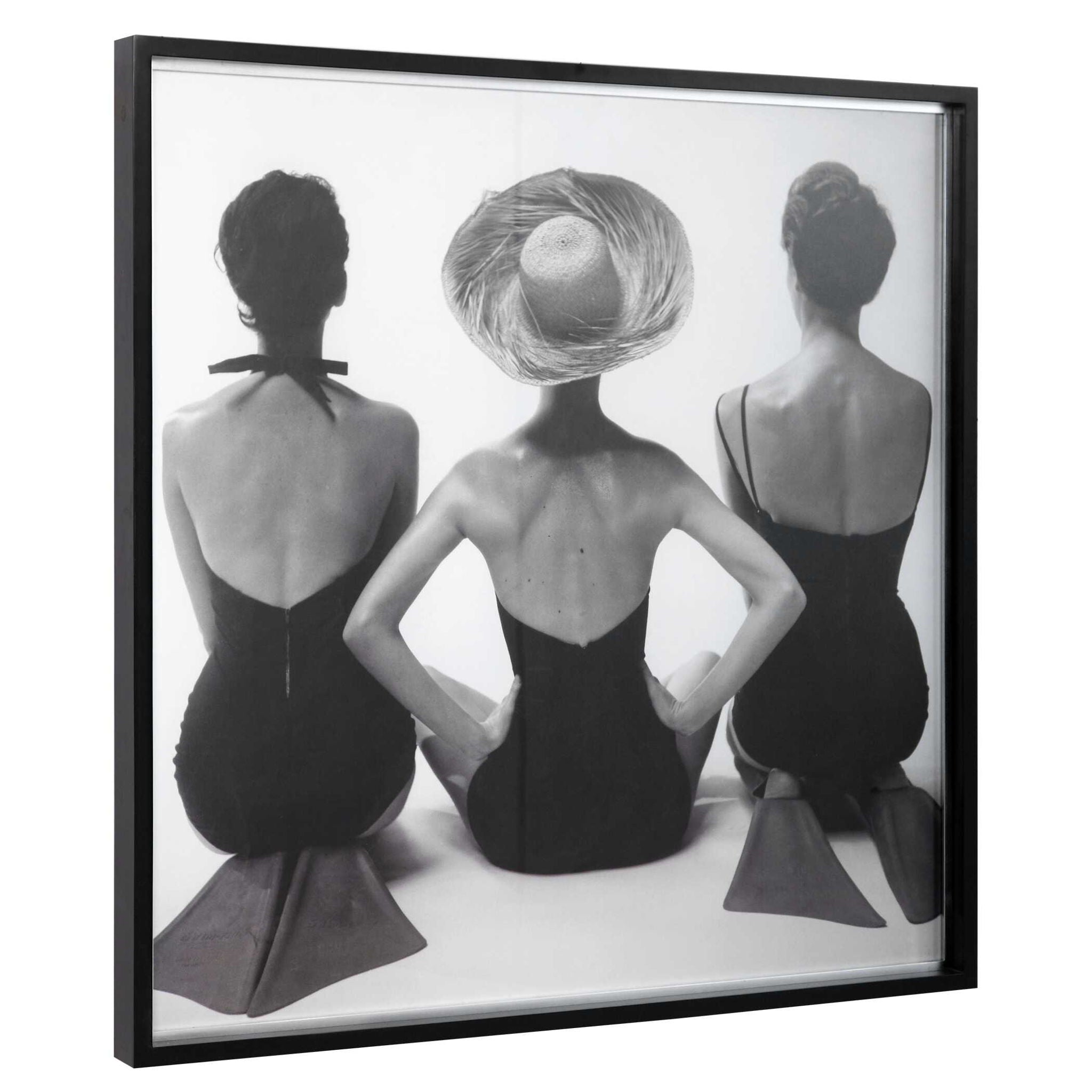 Ladies' Swimwear, 1959 - Fashion Print - Black
