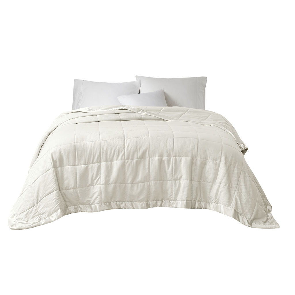 Cambria - King Premium Oversized Hypoallergenic Down Alternative Blanket With 3M Moisture Treatment - Ivory