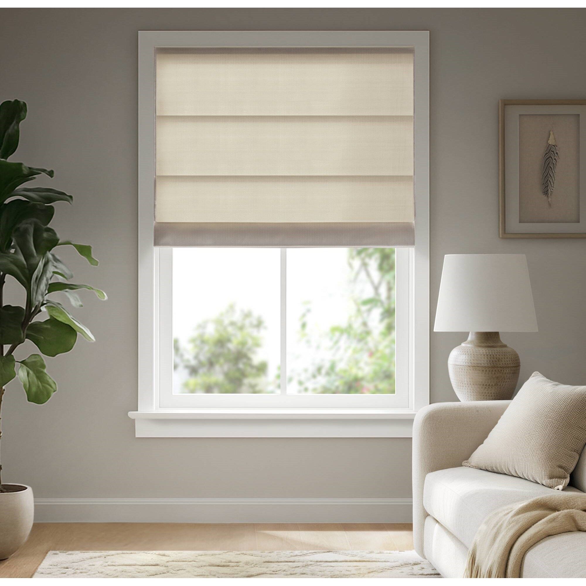 Galen Matte - 31x64" Cordless Roman Blind Galen Matte Fabric - Matte Ivory