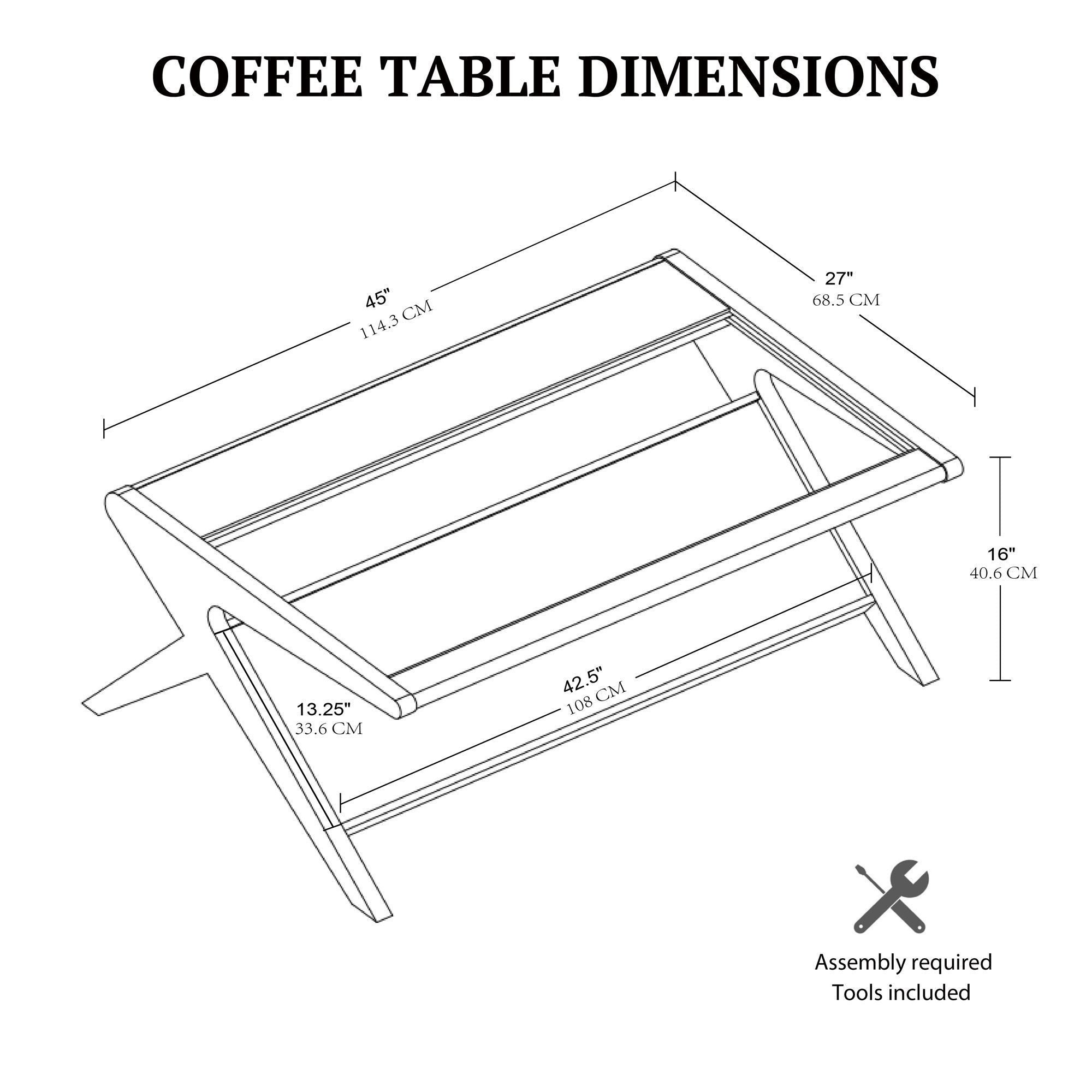 Rocket - Coffee Table - Pecan