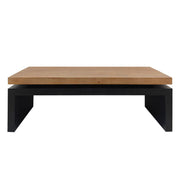 Coffee Table Rectangular Center Table For Living Room - Black / Natural / Multi / Natural Multi / Natural Wood / Natural Wood Wash