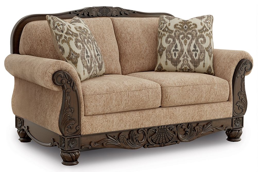 Chelsworth - Loveseat - Golden