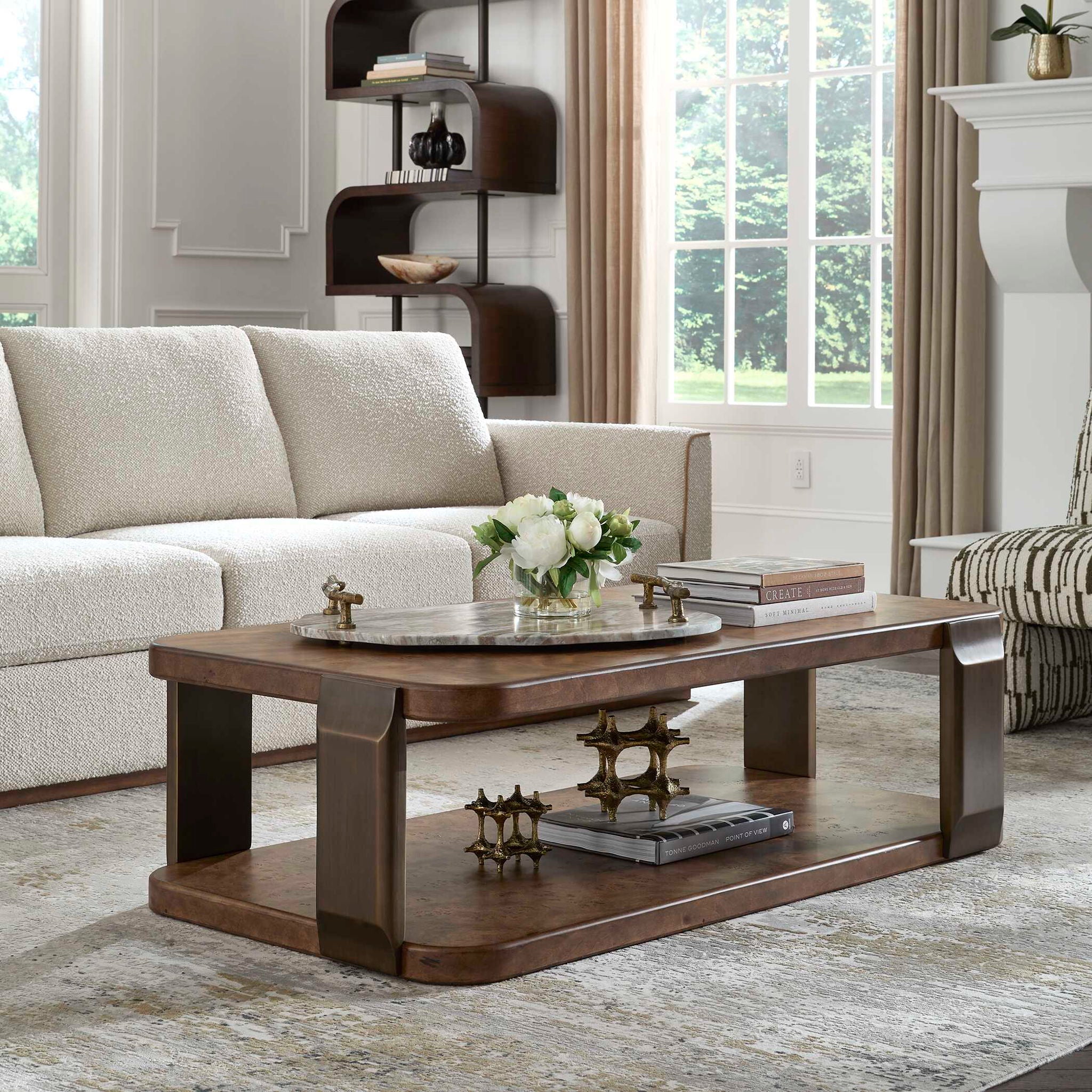 Vance - Coffee Table - Mappa Burl