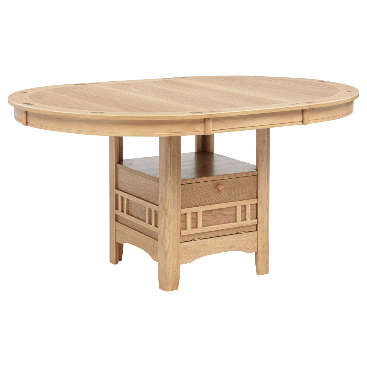 Davis - Extension Leaf Dining Table - Light Oak