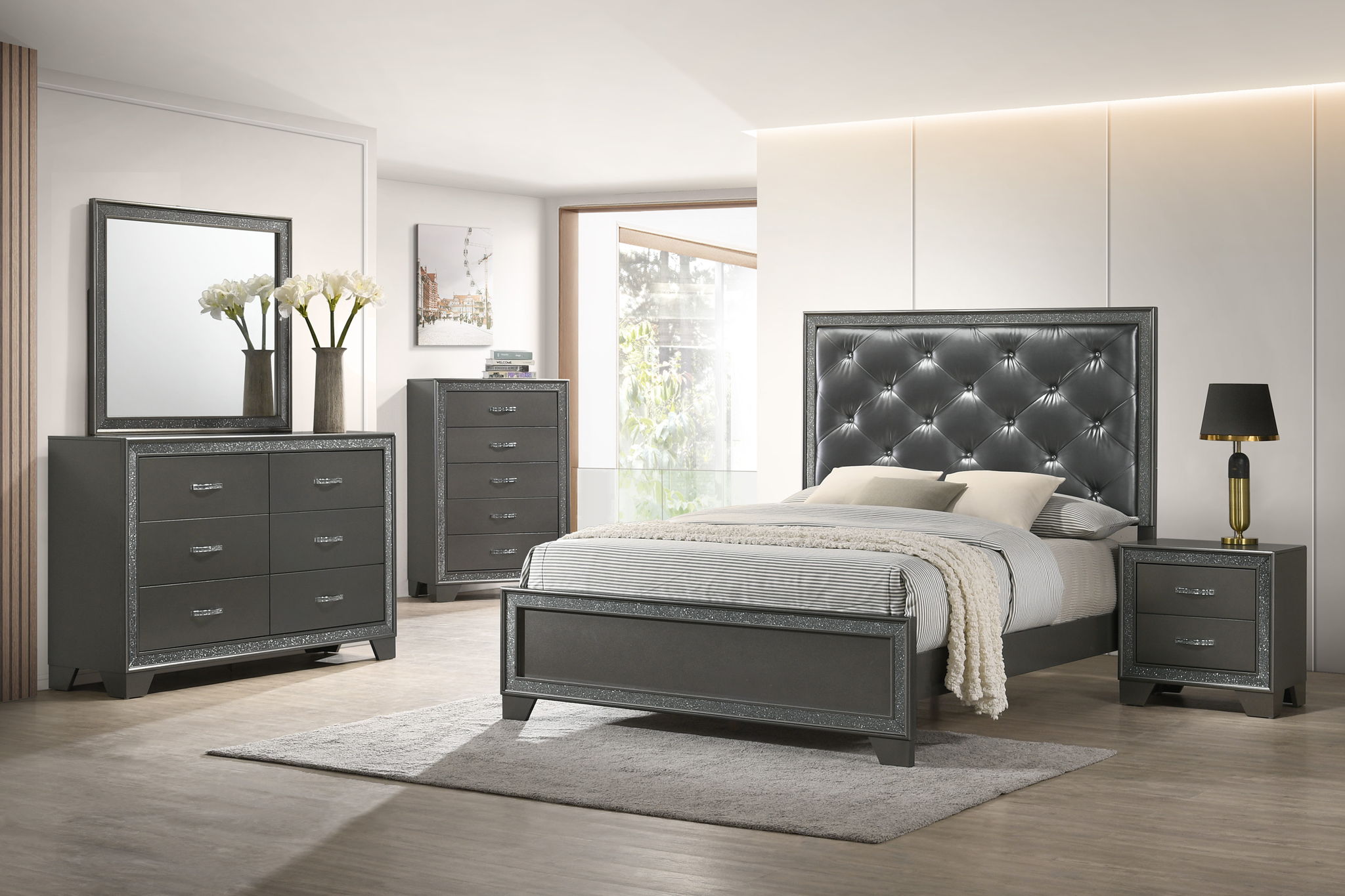 Kaia - Dresser - Dark Gray
