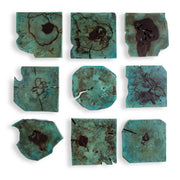Bahati - Wood Wall Decor (Set of 9) - Blue
