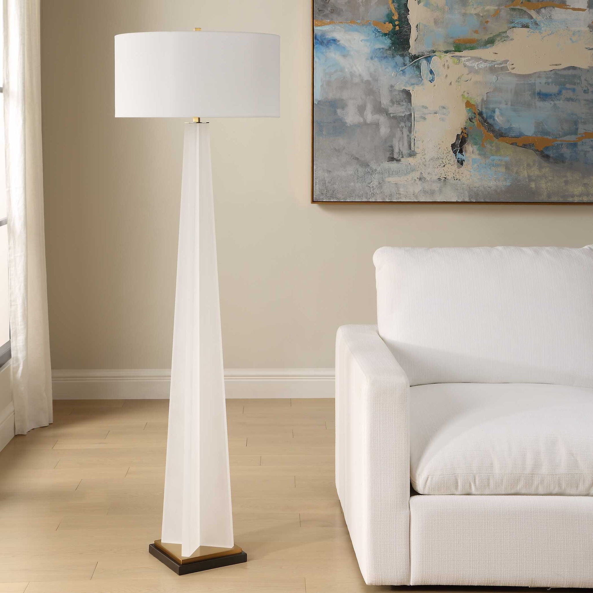 Rosin - Floor Lamp - White