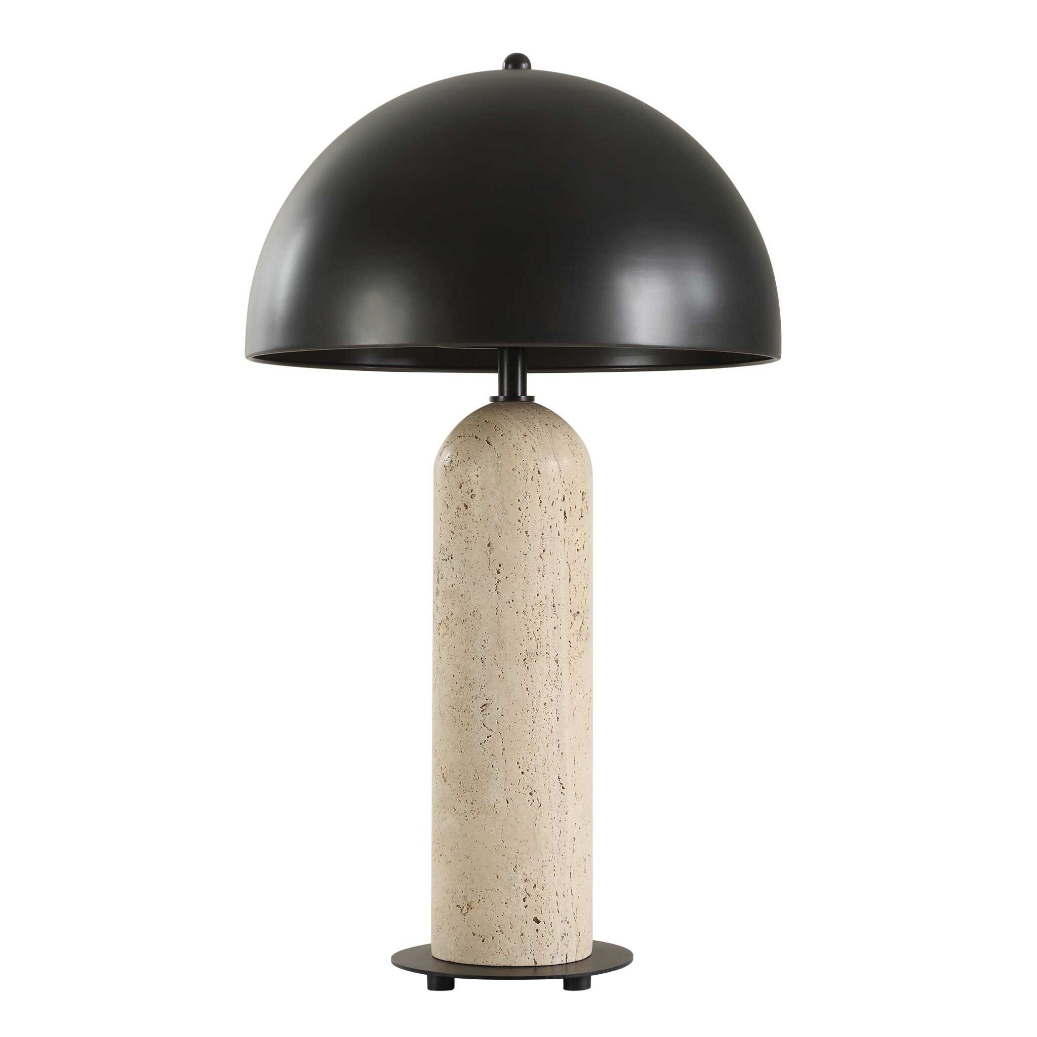 Tanaka - Indoor-Outdoor Table Lamp - Black / Beige