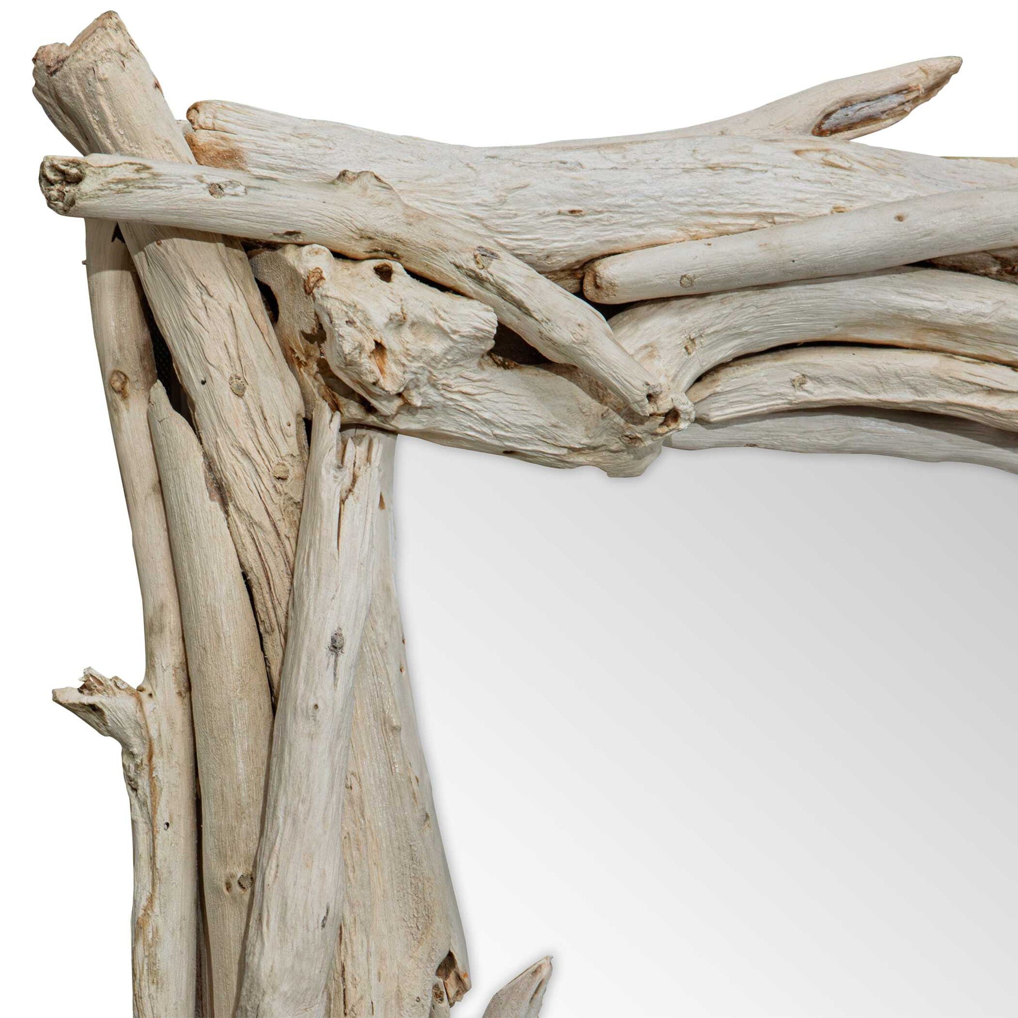 Rooted - Reflection Mirror - Bleached Teak