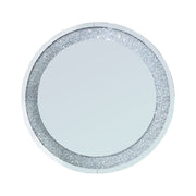 Round Wall Mirror - Silver