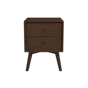 Caroline - Mid-Century Modern Style Night Stand 2 Drawer