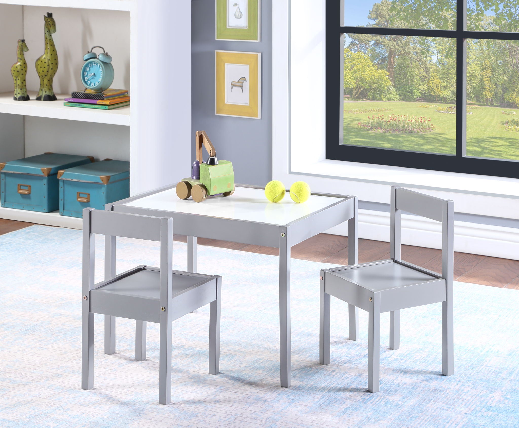 Gibson - 3 Piece Kids Table & 2 Chair Set