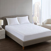 Microfiber Essential - King Mattress Pad - White