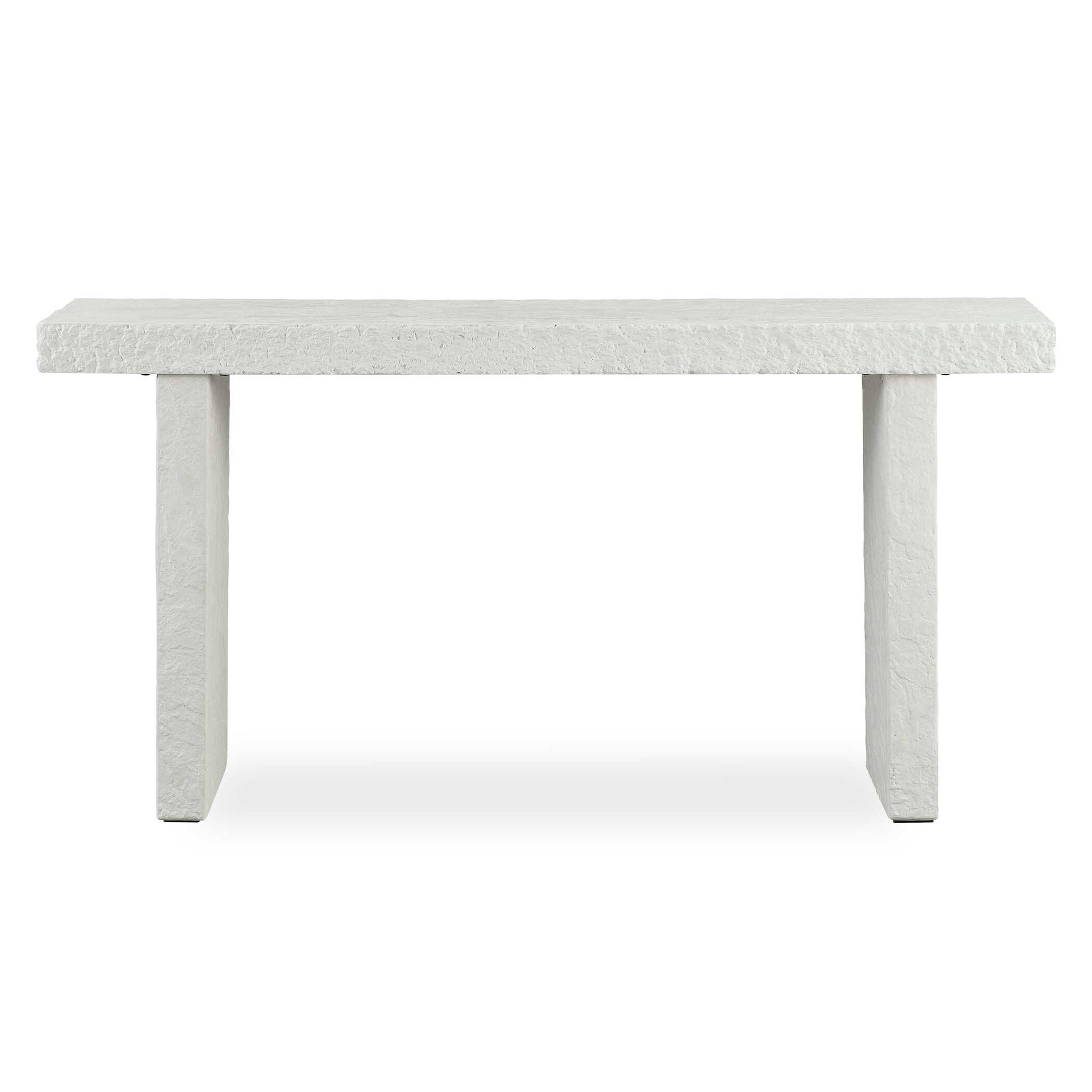 Hagan - Indoor-Outdoor Console Table - Limestone
