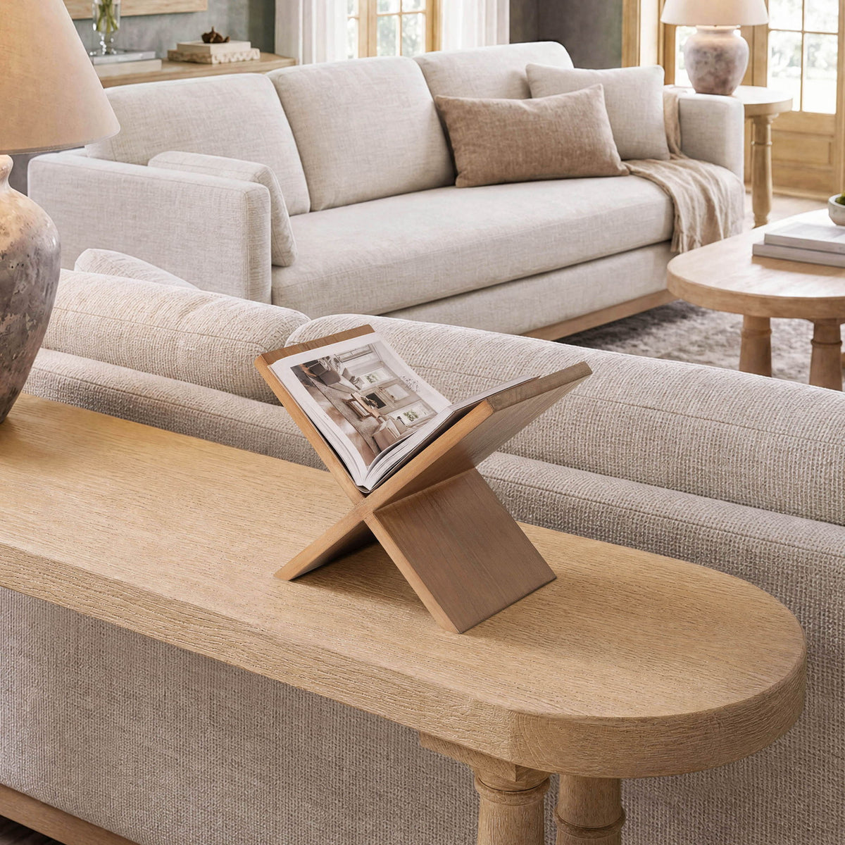 Otto - X Shaped Display Shelf